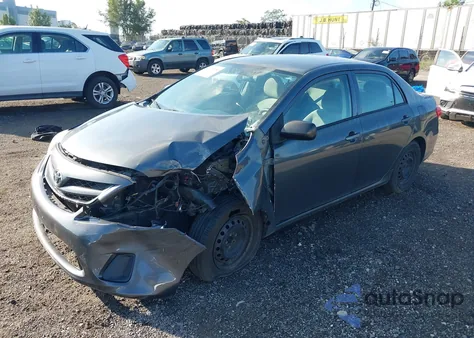 2011 Toyota Corolla L/Le/S from USA, damaged, VIN 2T1BU4EEXBC582531